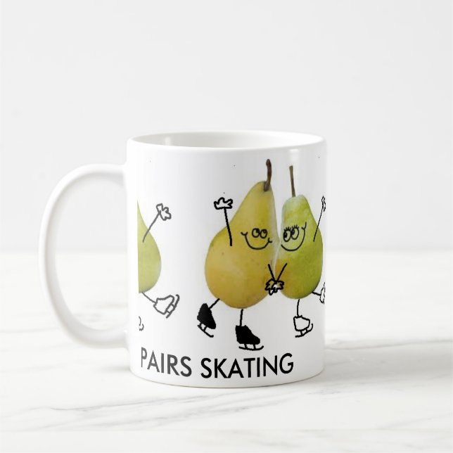 De Café Caneca do patinagem artística dos pares (Esquerda)