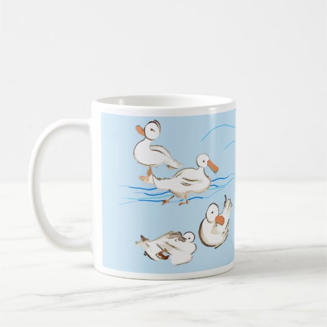 De Café Caneca do Pato Desenhado (Esquerda)