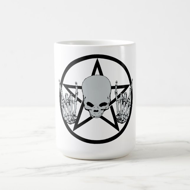De Café Caneca do Pentagram do metal (Centro)