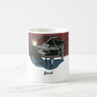 De Café Caneca do piano