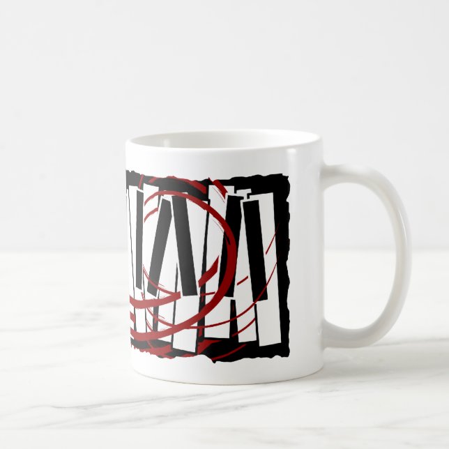 De Café Caneca do piano (Direita)