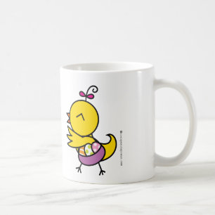 De Café Caneca do pintinho do la do tutu
