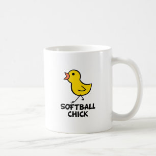 De Café Caneca do pintinho do softball