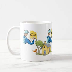 De Café Caneca do pintor