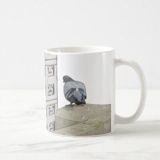 De Café caneca do pombo