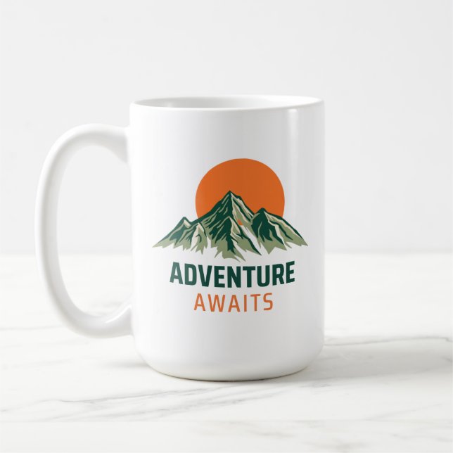 De Café Caneca do Pôr do Sol na Montanha  (Esquerda)