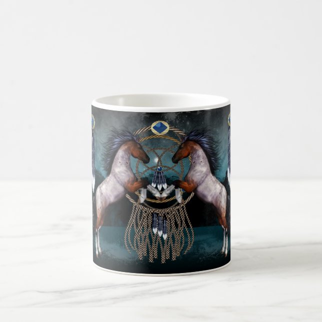 De Café Caneca do presente do cavalo do estilo do nativo (Centro)