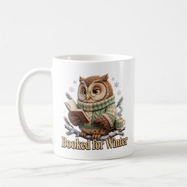 De Café Caneca do Professor Coruja Fofo (Esquerda)
