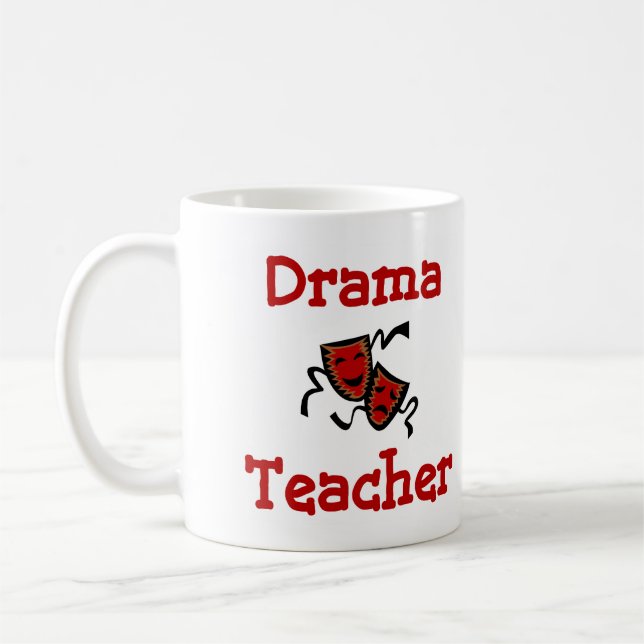 De Café Caneca do professor do drama (Esquerda)