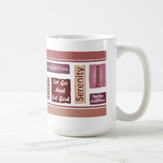 De Café caneca do programa 12-Step