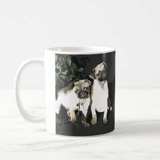 De Café Caneca do Pug (Esquerda)