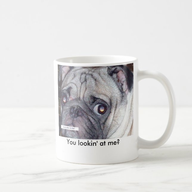 De Café Caneca do Pug (Direita)