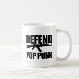 De Café caneca do punk do pop