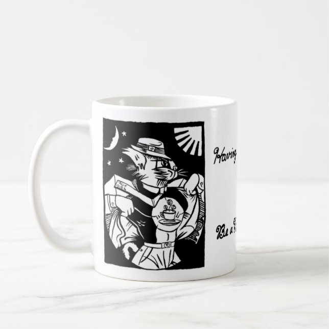 De Café Caneca do Puss do poder (Esquerda)
