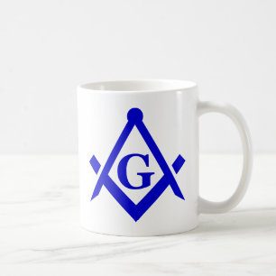 De Café Caneca do quadrado & dos compassos
