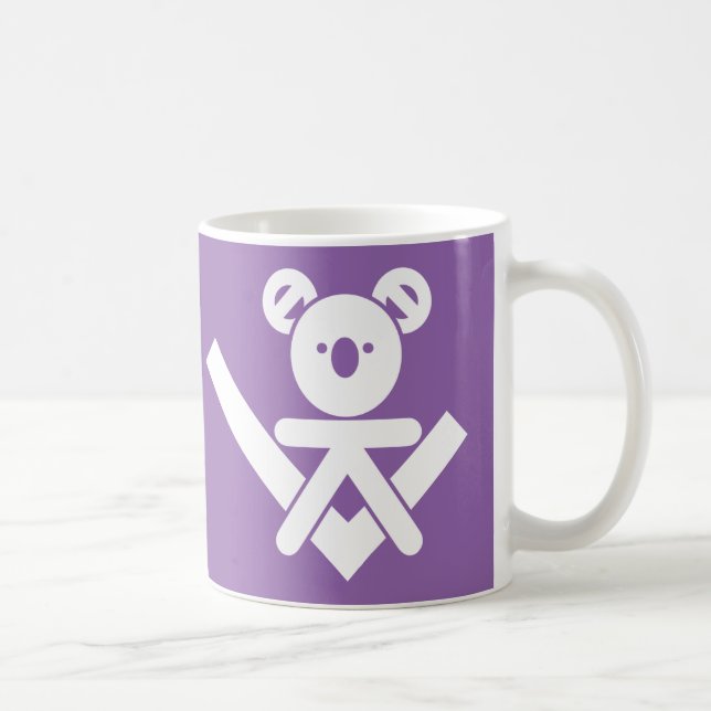 De Café Caneca do quebra-cabeça do Koala (Direita)