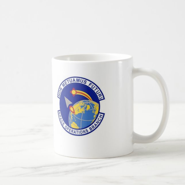De Café Caneca do ramo das operações do espaço (Direita)