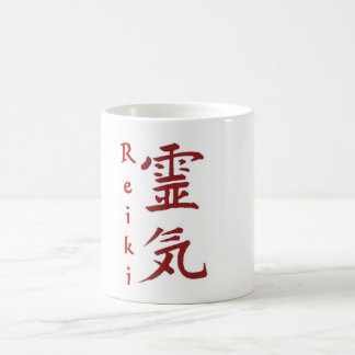 De Café caneca do reiki-nome