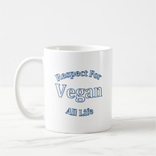 De Café Caneca do respeito do Vegan