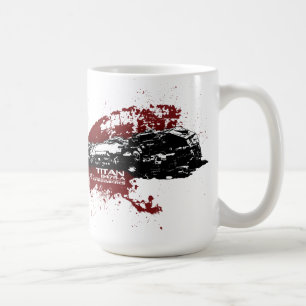 De Café Caneca do respingo do titã