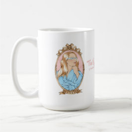 De Café Caneca do retrato dos diários do Spinsterhood