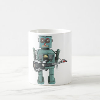 De Café Caneca do Robo-Guitarrista