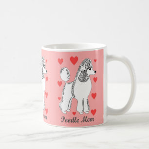 De Café Caneca do rosa da mamã da caniche