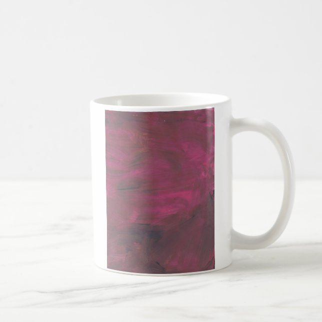 De Café Caneca do rosa no meio do nada (Direita)