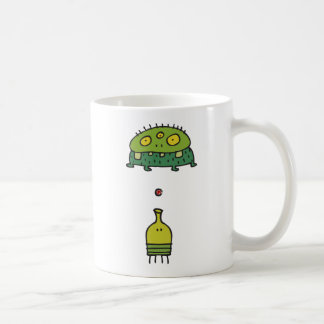 De Café Caneca do salto do Doodle