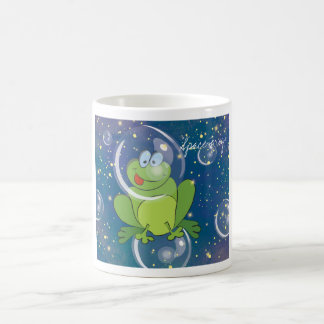 De Café Caneca do sapo do espaço