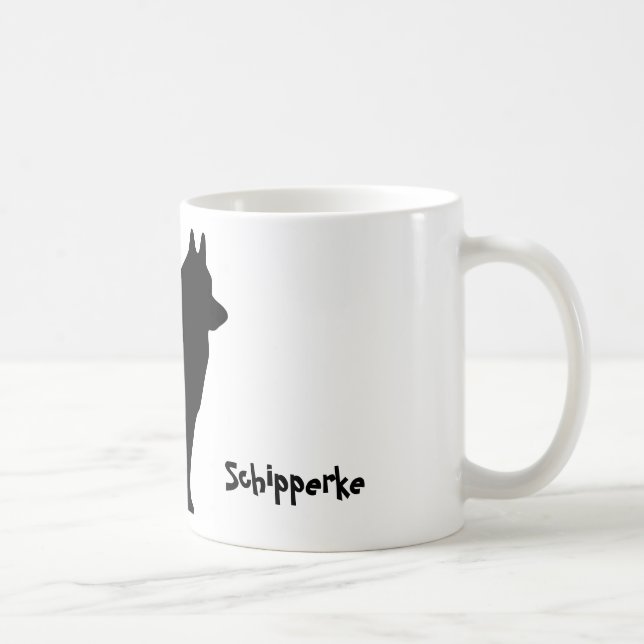 De Café Caneca do Schipperke (Direita)