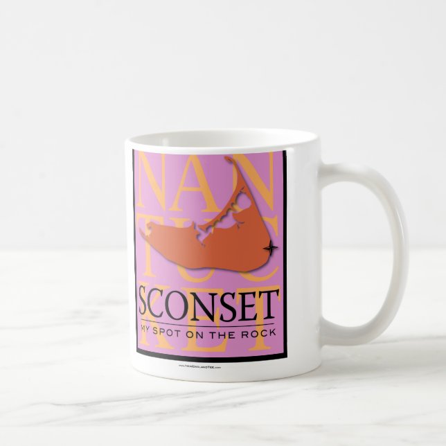 De Café caneca do sconset (Direita)