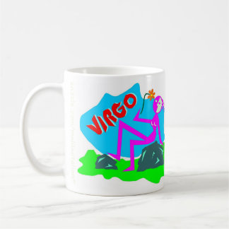 De Café Caneca do sinal do zodíaco do Virgo