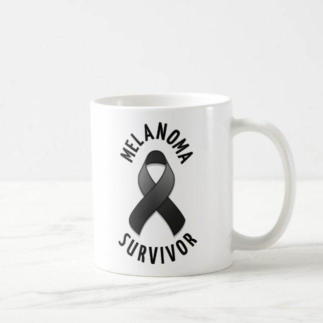 De Café Caneca do sobrevivente da melanoma (Direita)