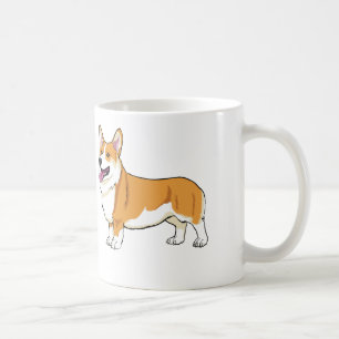 De Café Caneca do sorriso do Corgi