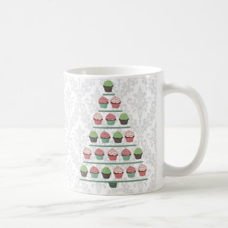 De Café Caneca do suporte do cupcake do Natal