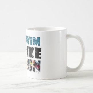 De Café caneca do swimbikerun