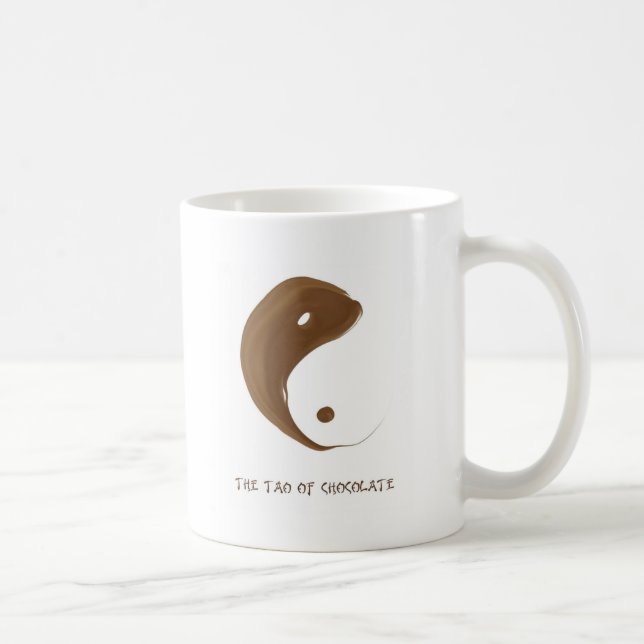 De Café caneca do tao do chocolate (Direita)