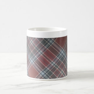 De Café caneca do tartan
