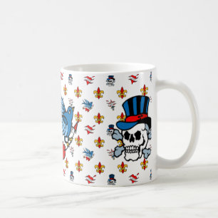 De Café caneca do tatuagem