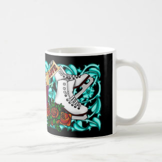 De Café Caneca do tatuagem do patinador