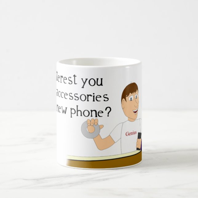 De Café Caneca do telefone da fita adesiva (Centro)