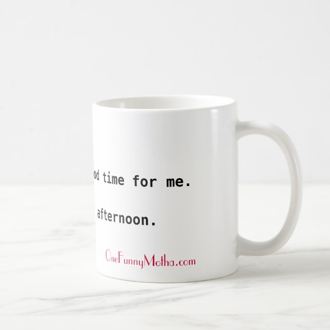 De Café Caneca do tempo da manhã não uma boa (Direita)