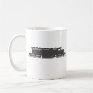De Café Caneca do trem SD40-2