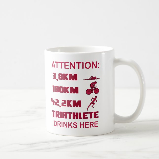 De Café Caneca do triathlete do LD (Direita)