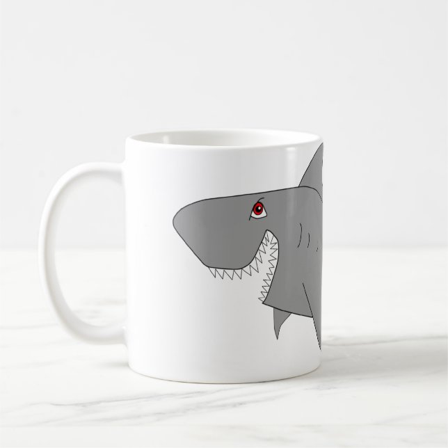 De Café Caneca do tubarão (Esquerda)
