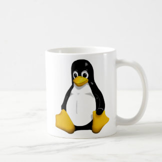 De Café caneca do tux