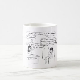 De Café Caneca do unicórnio das comunicações incorporadas