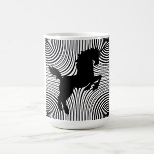 De Café Caneca do unicórnio do corte do papel