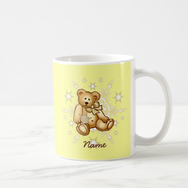 De Café Caneca do Ursinho Amarelo Bebê (Direita)